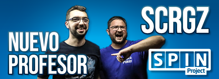 ¡"scrgz" se une al claustro de EducaPoker como nuevo profesor del Spin Project!